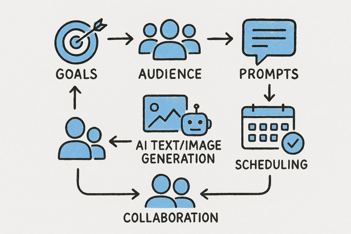 Step-by-Step Guide: Automating Social Media with AI Generators