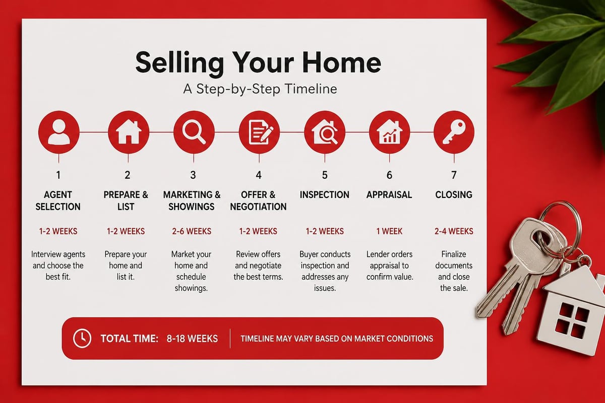 Traditional home sale process