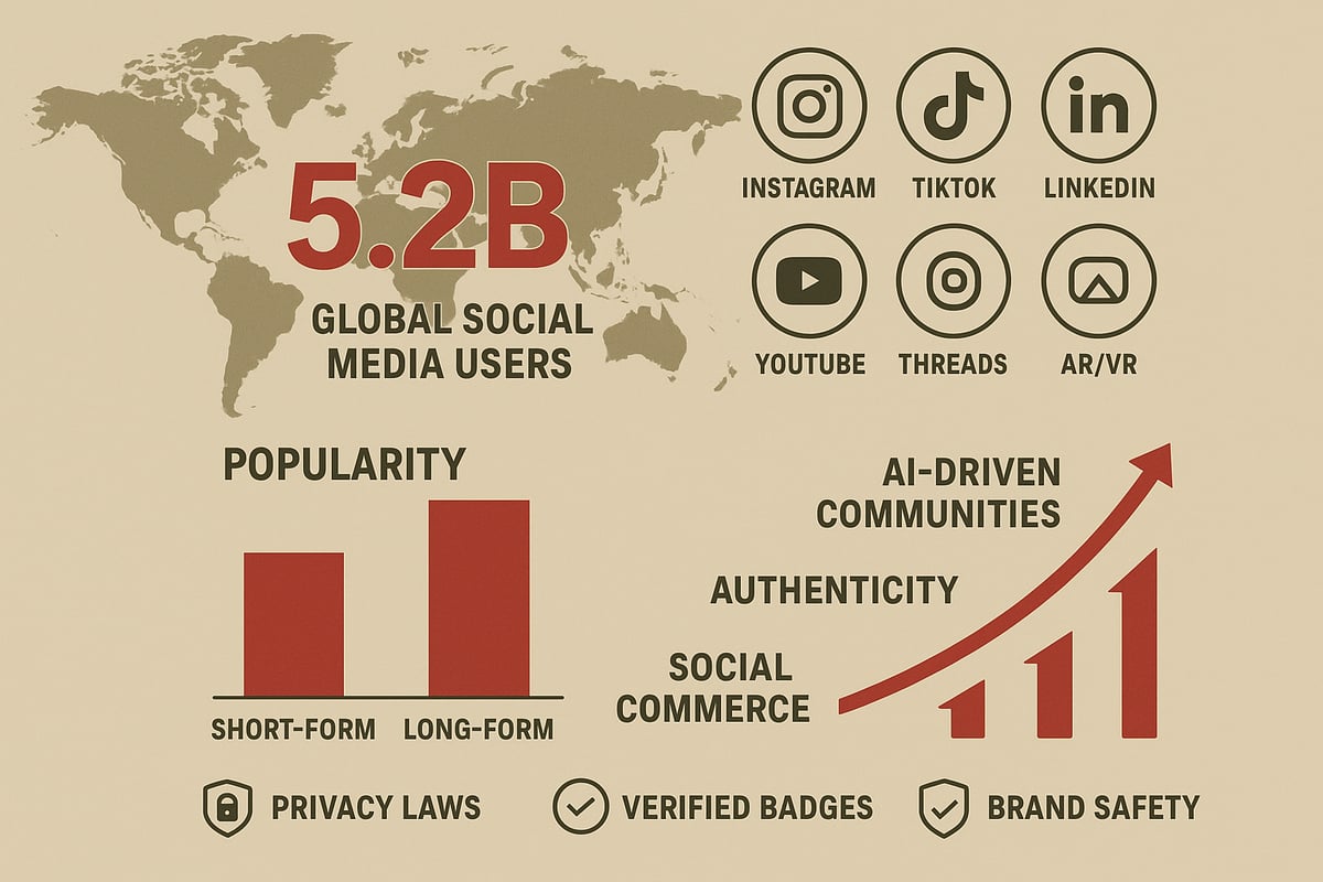 The 2026 Social Media Landscape: Platforms, Audiences & Key Trends