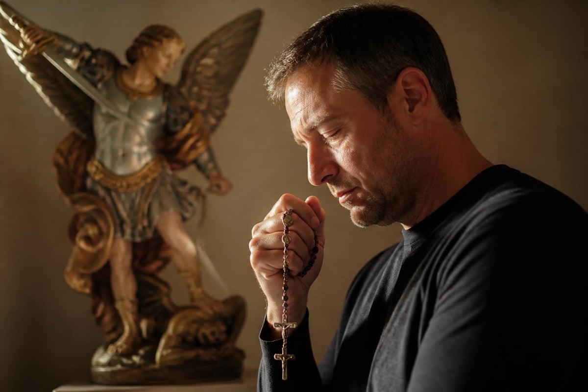 Spiritual graces of St Michael rosary