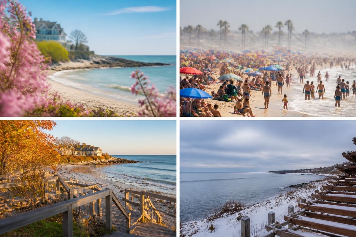 Seasonal beach planning