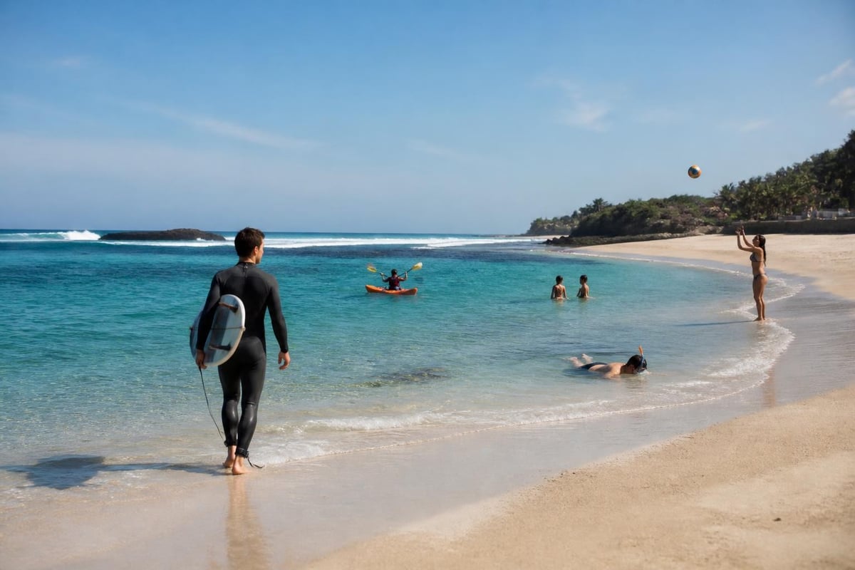 Beach activity planning