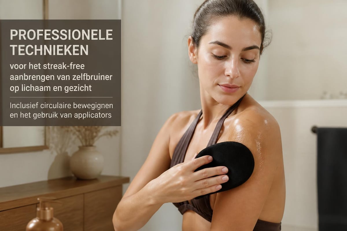 Self-tanner application techniques
