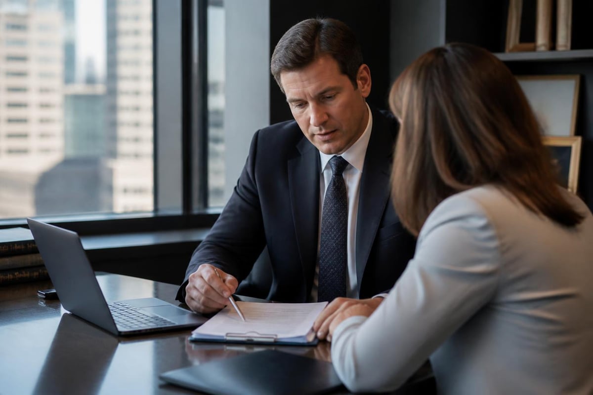 Tax law lawyer representation process