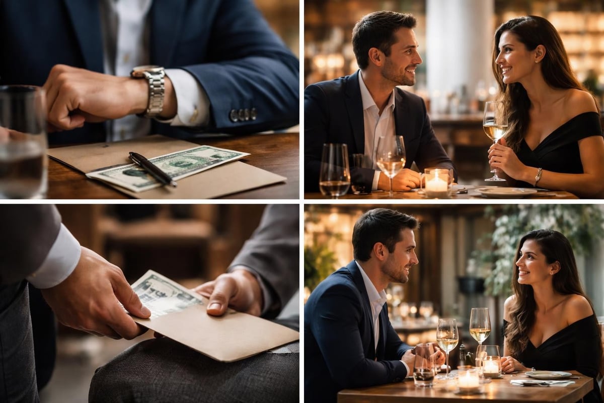 Professional dinner date etiquette