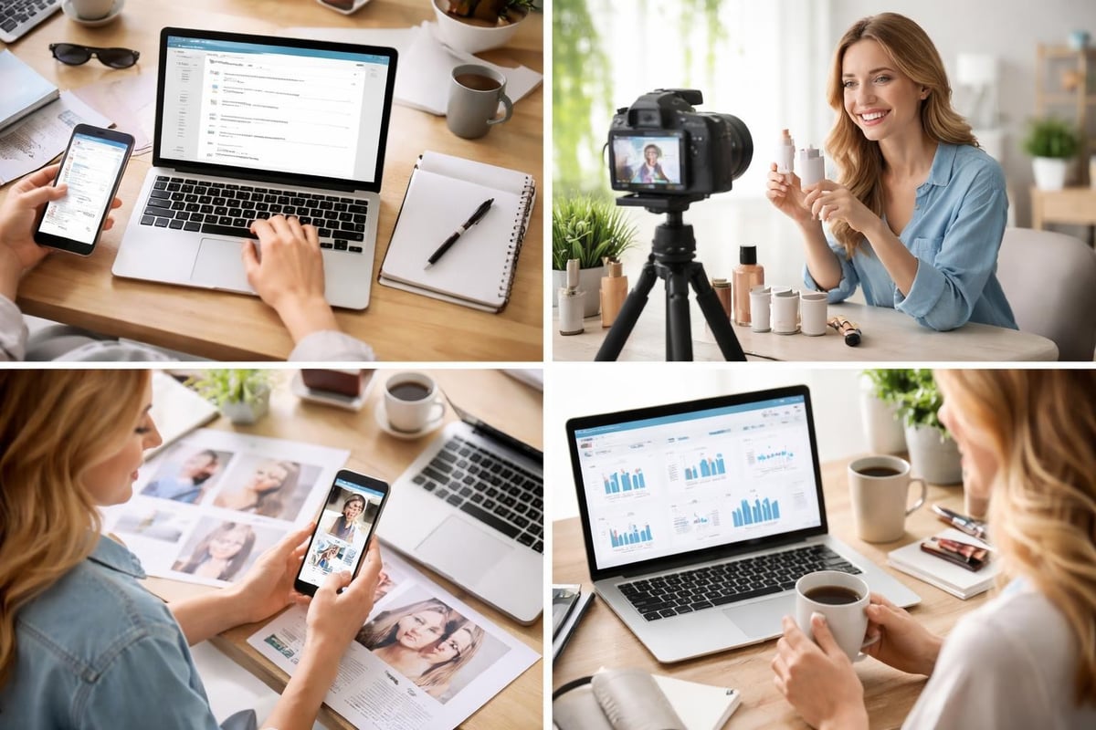 Brand partnership workflow on Instagram