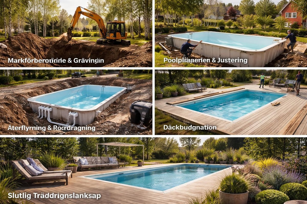 Ground pool installation timeline