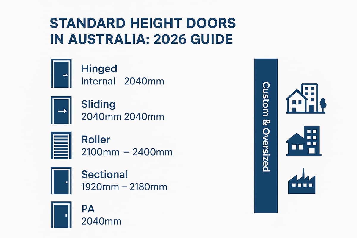 Types of Doors and Their Standard Heights