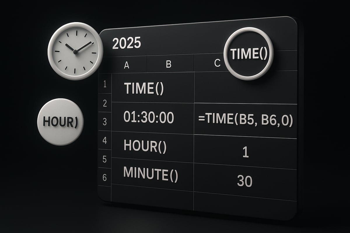 Essential Time Formulas & Functions for 2025