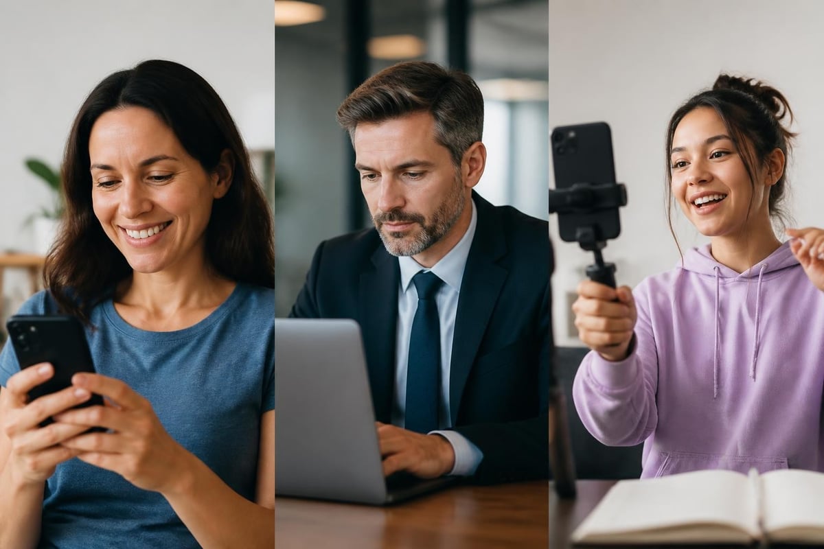Social media platform selection