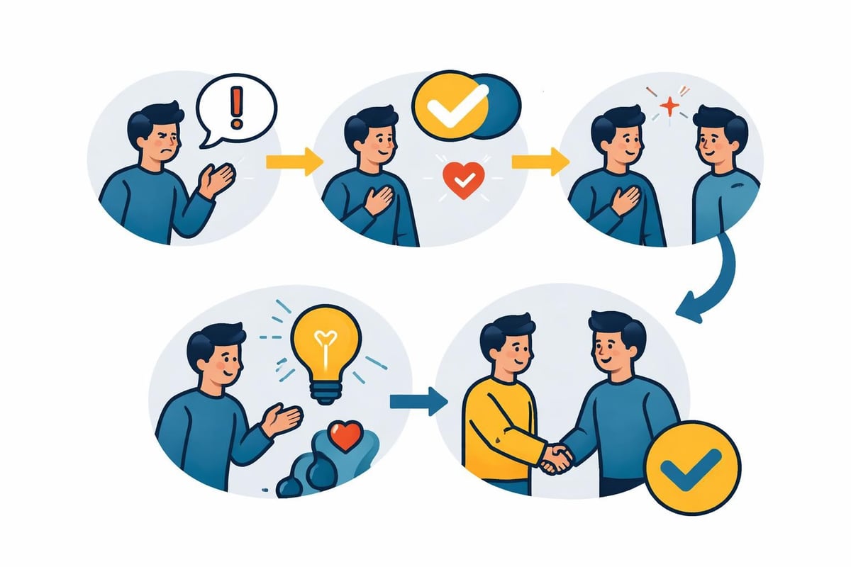 De-escalation workflow