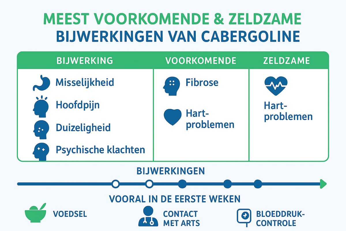 Bijwerkingen en Risico’s van Cabergoline