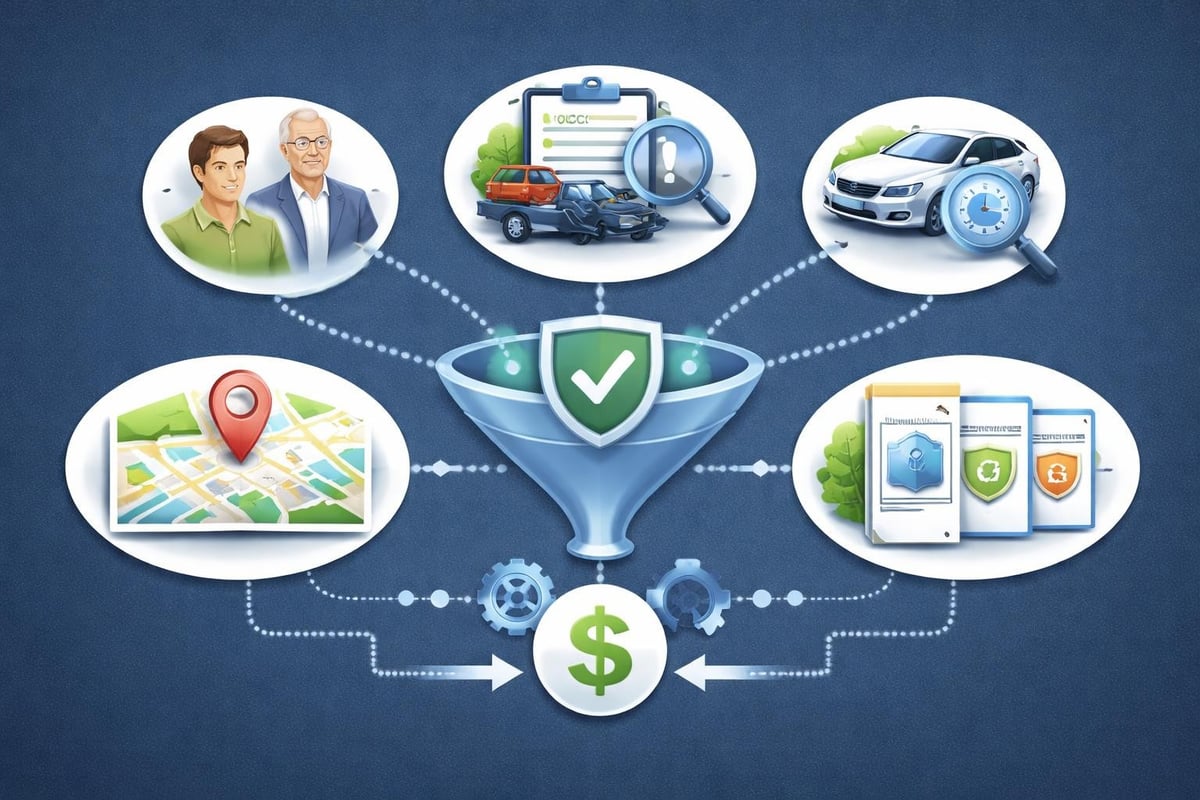 Seguros de Autos Cerca de Mí: Guía Completa 2026 2 Factores de cálculo de precio de seguros