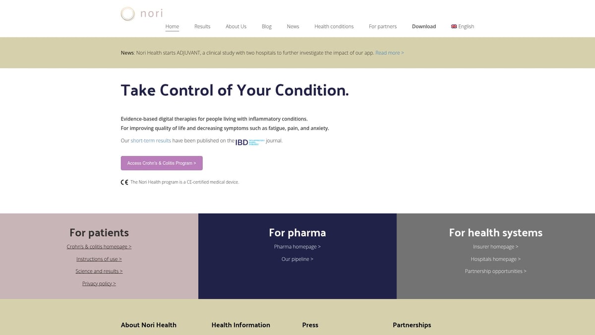 Top 10 Wellness Startups to Watch in 2025 - Nori