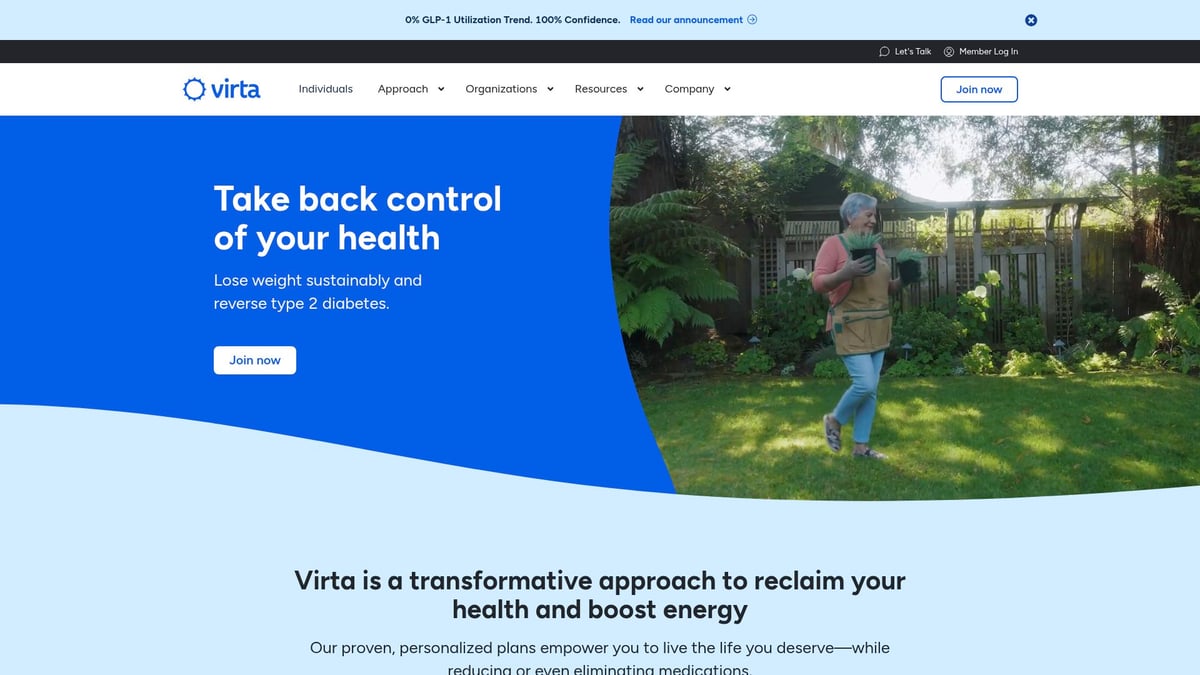 Top 10 Wellness Startups to Watch in 2025 - Virta Health