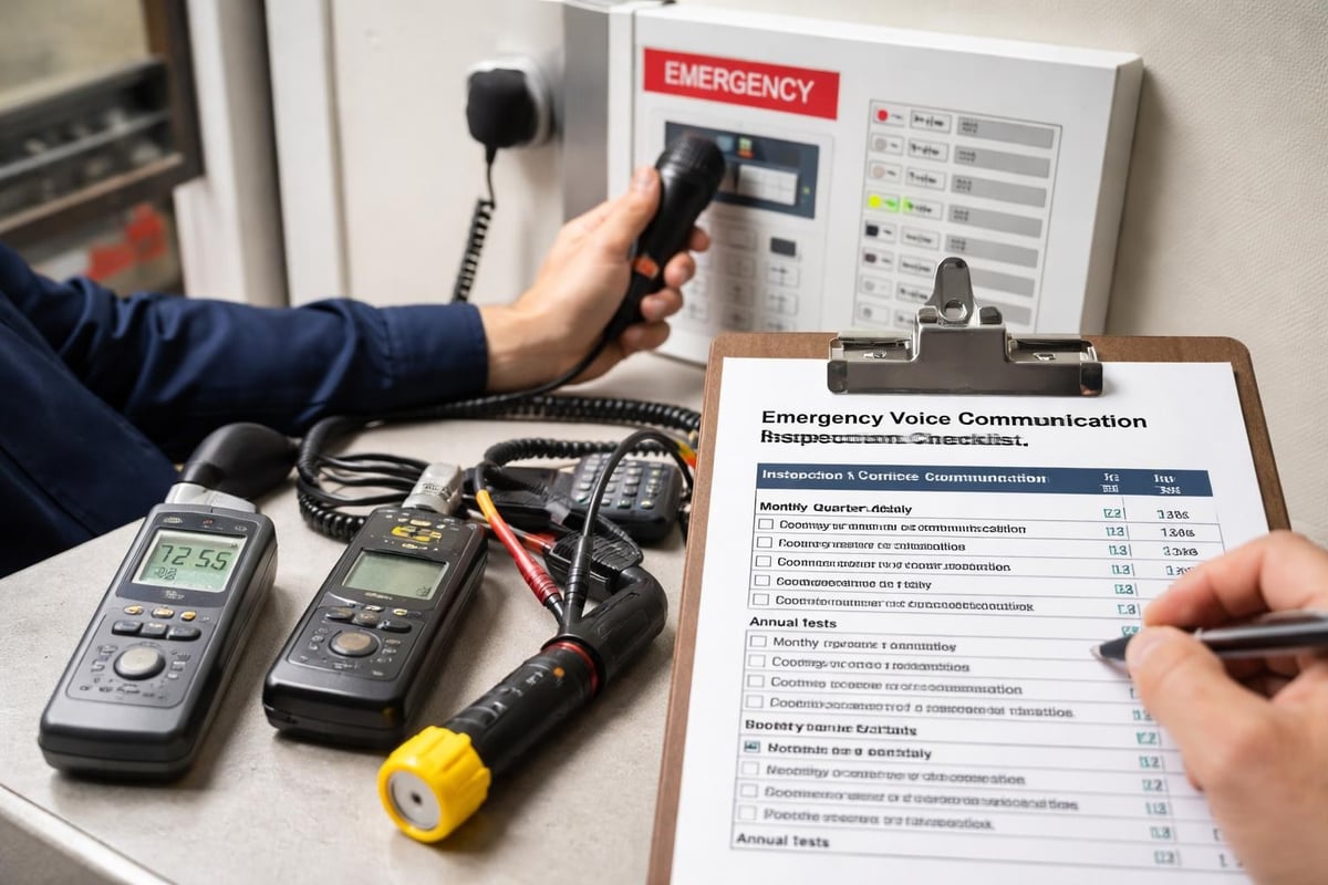 Maintenance workflow