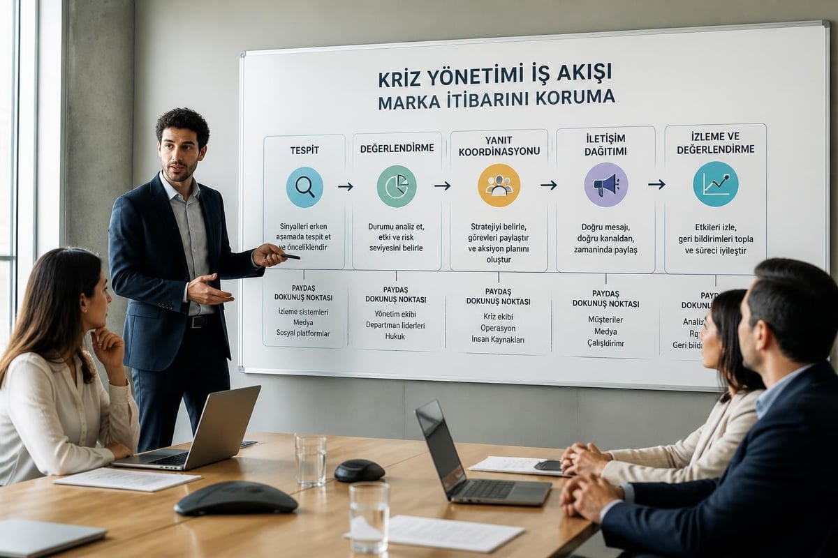 Marka kriz yönetimi süreci
