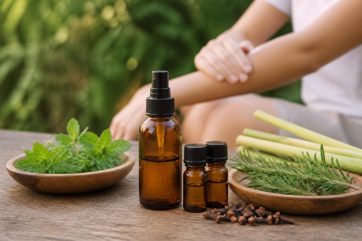 Essential oil repellent mechanisms