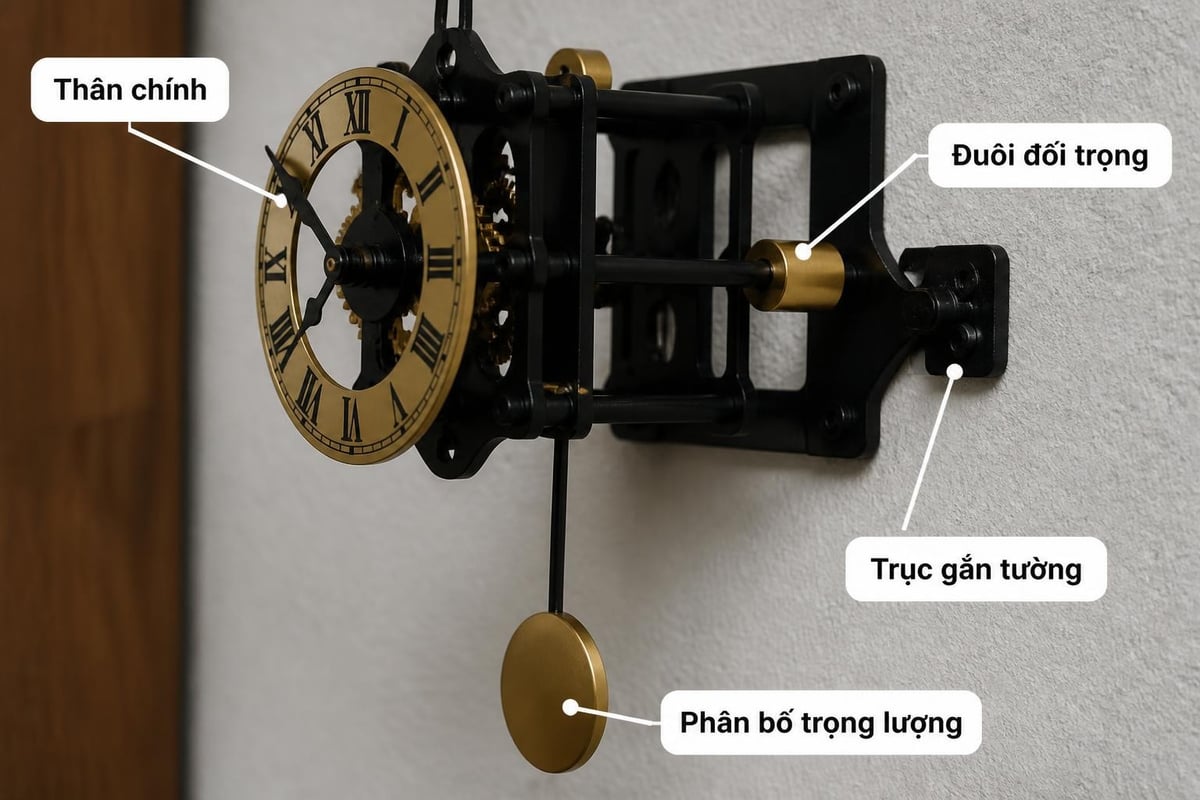 Cấu tạo kim đồng hồ
