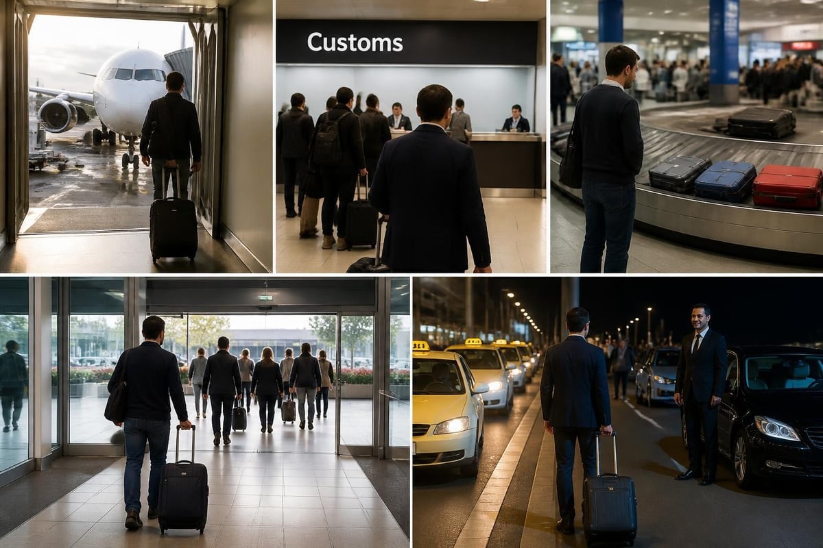 Heathrow arrivals process