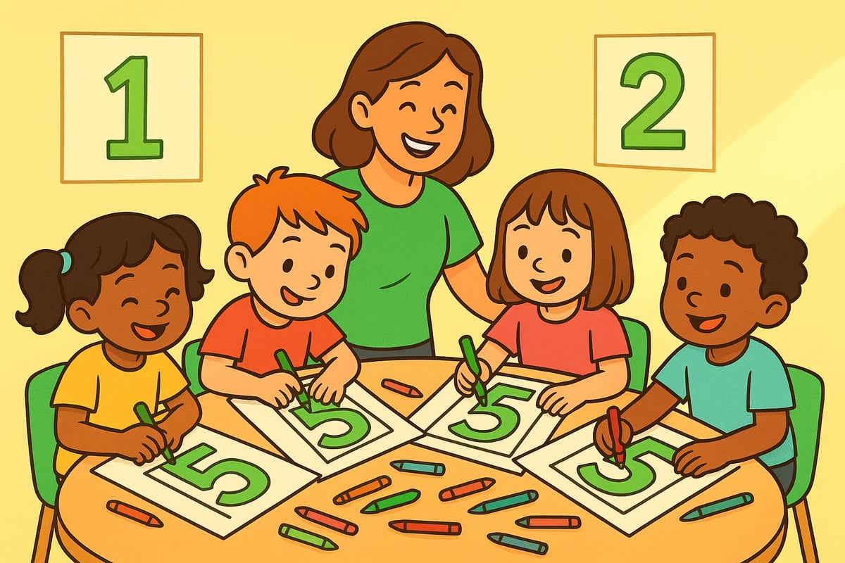 The Importance of Number Coloring Pages in Early Learning