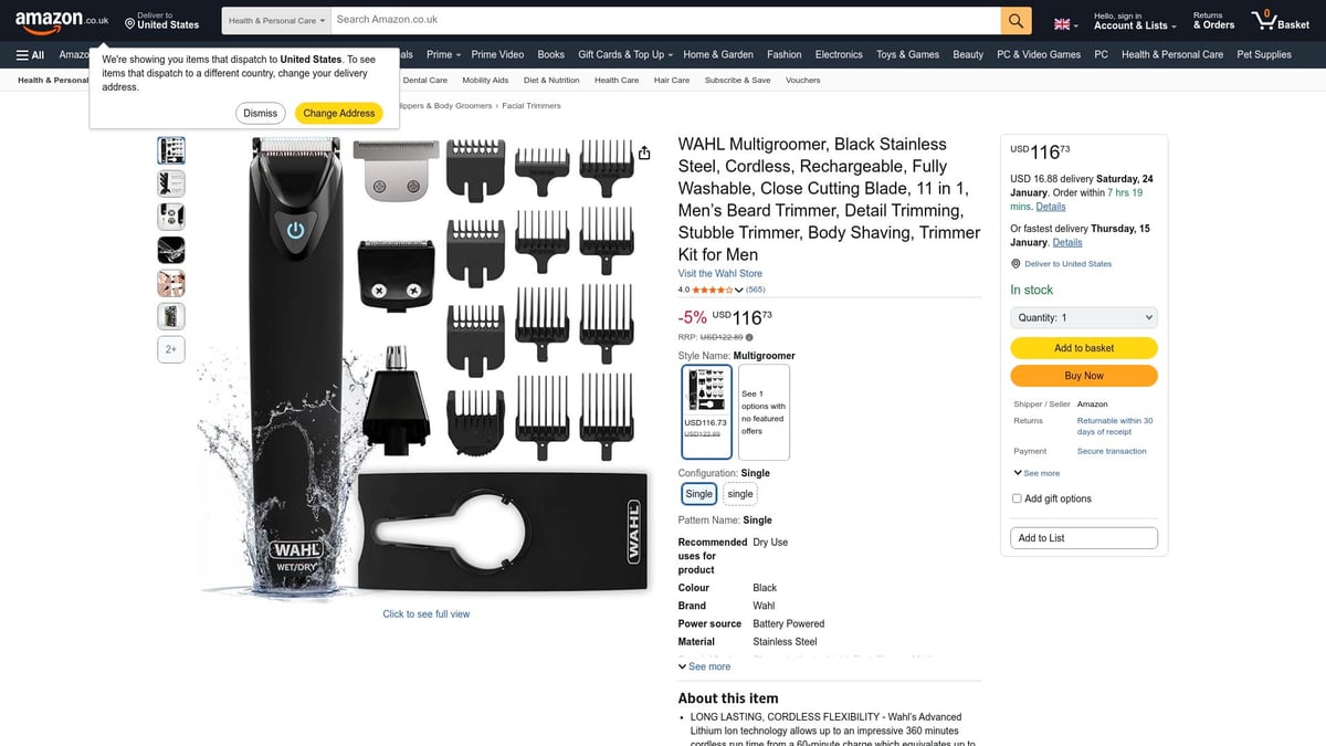 Les 7 meilleures tondeuses à barbe pour hommes à essayer en 2026 - WAHL Multigroomer