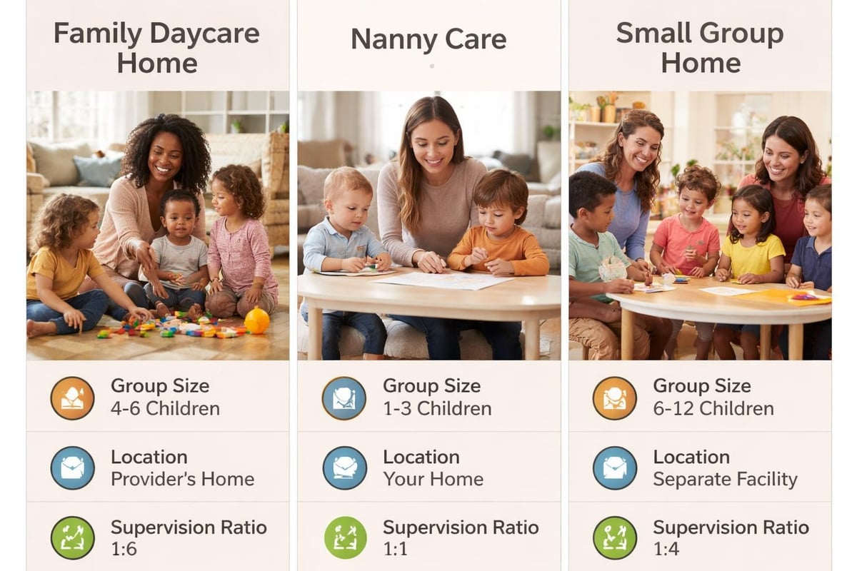 In home childcare models