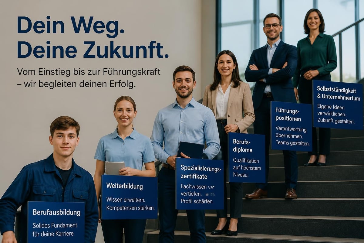 Karrierewege nach Ausbildung