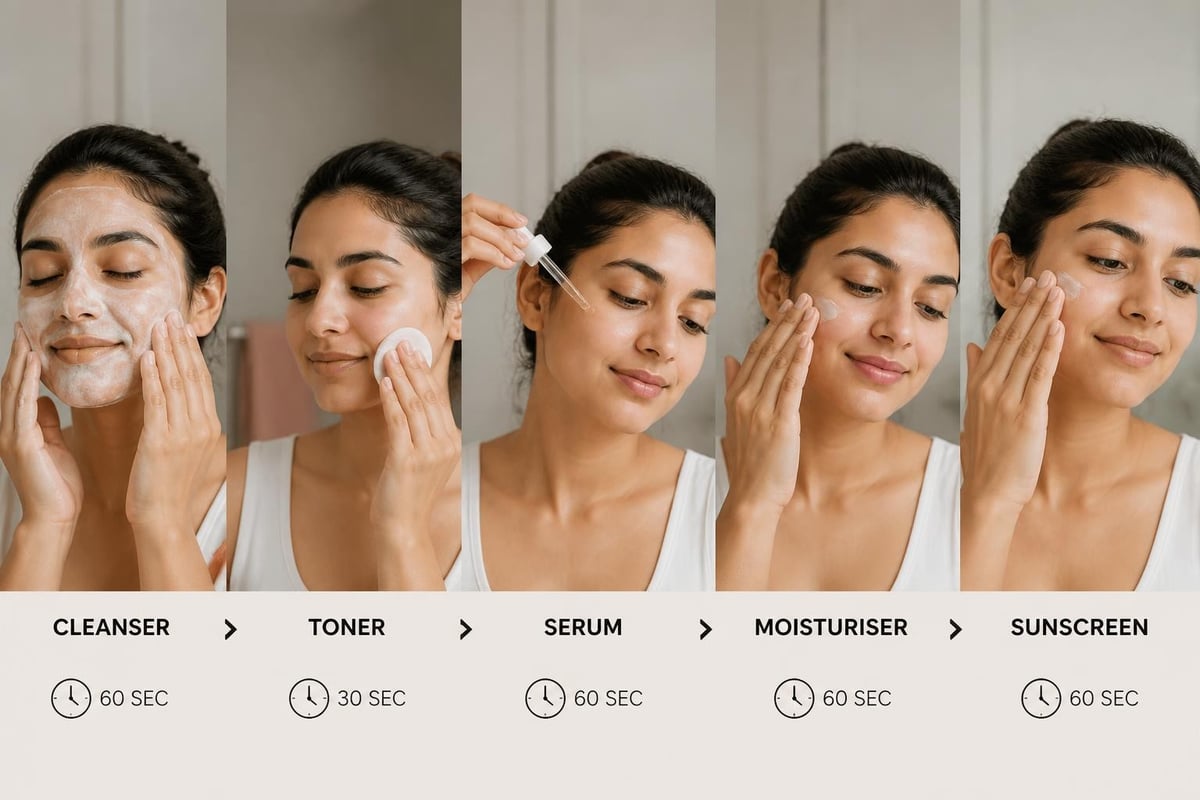 Complete skincare routine