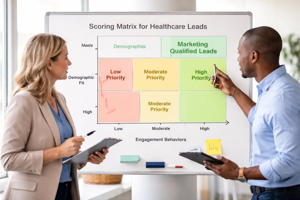 Lead scoring matrix