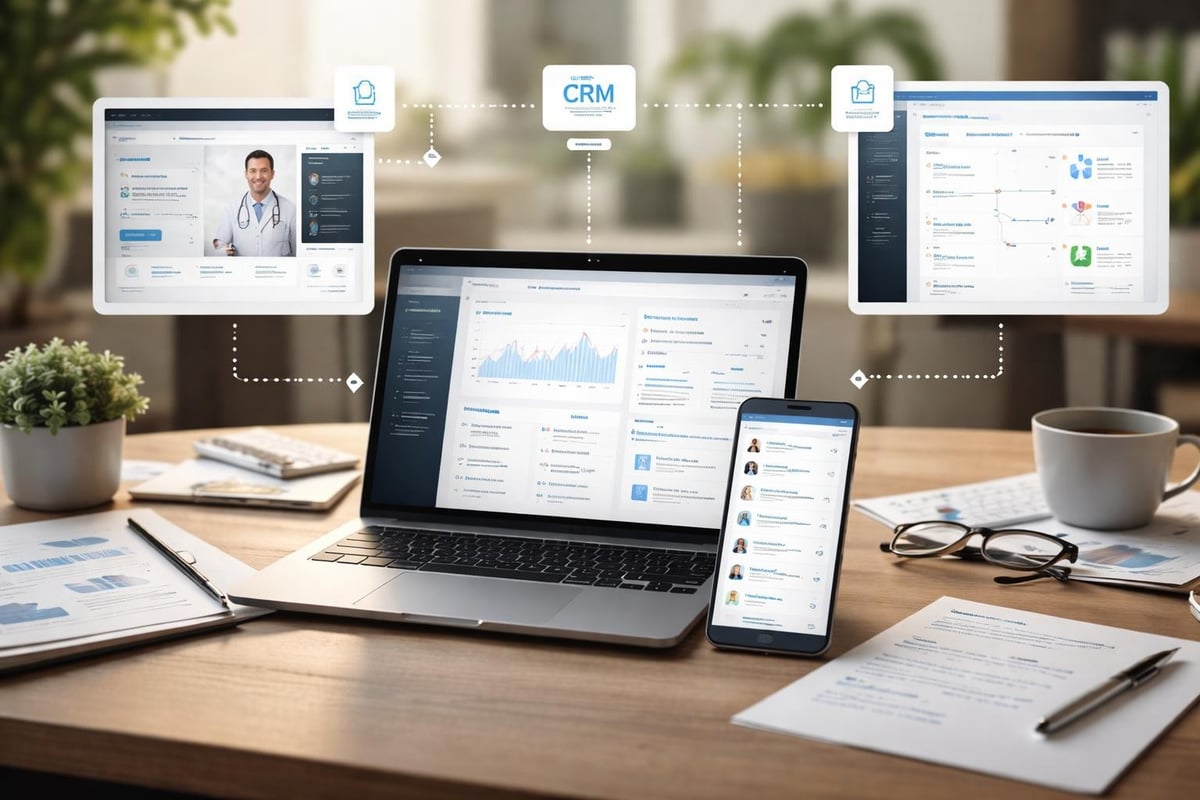Healthcare lead technology stack