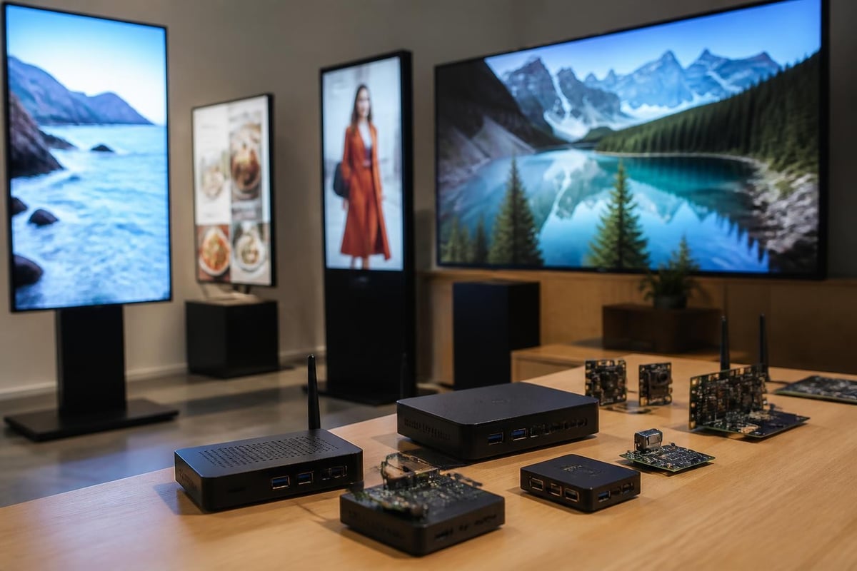 Android signage hardware architecture