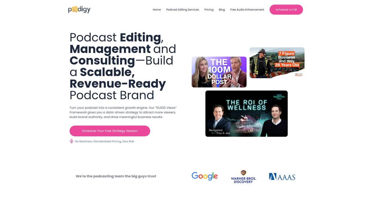 9 Essential Podcast Editing Companies to Try in 2026 - Podigy
