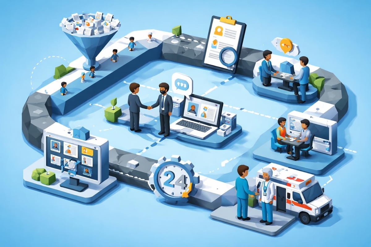 Rapid placement process