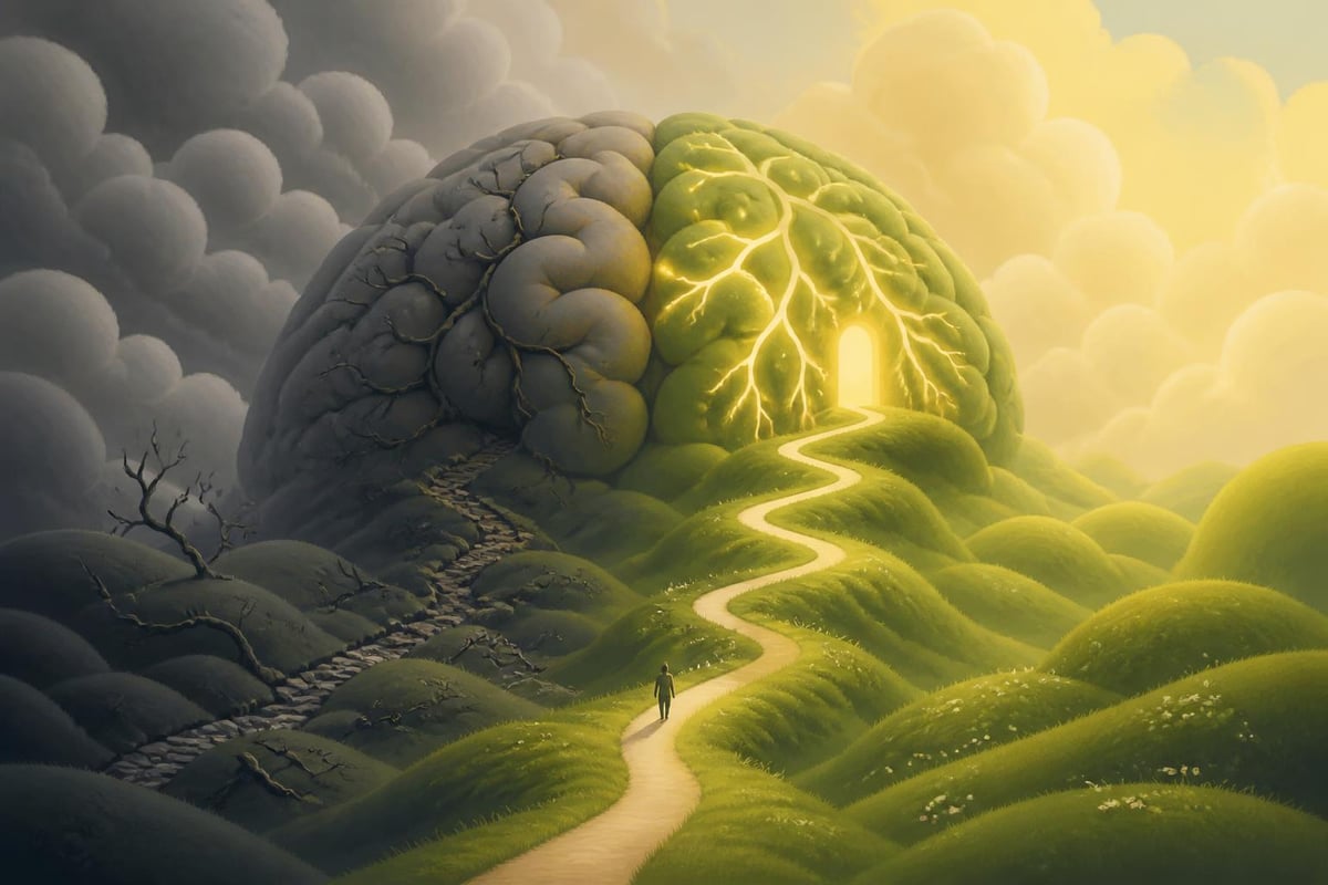 Brain rewiring process