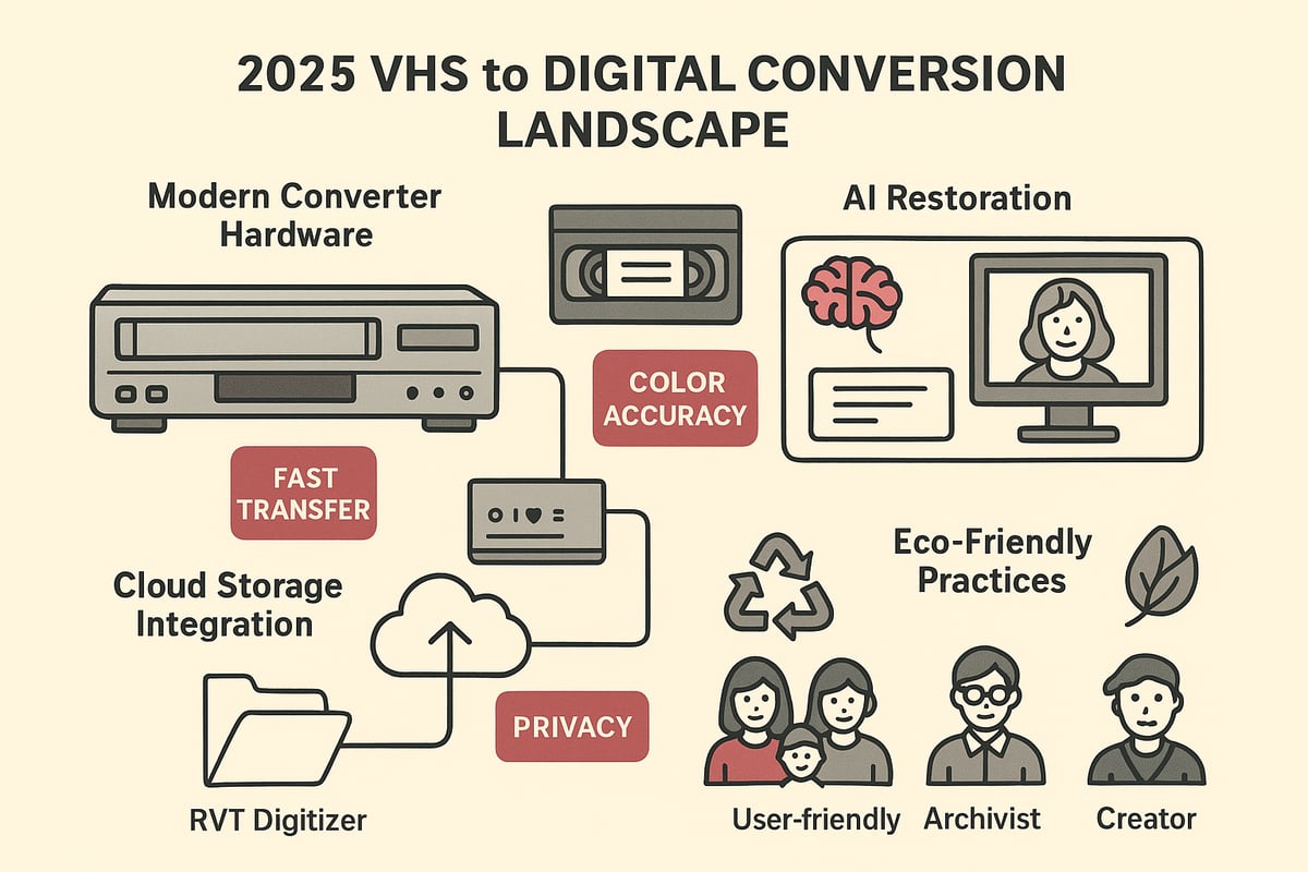 Understanding the VHS to Digital Conversion Landscape in 2025
