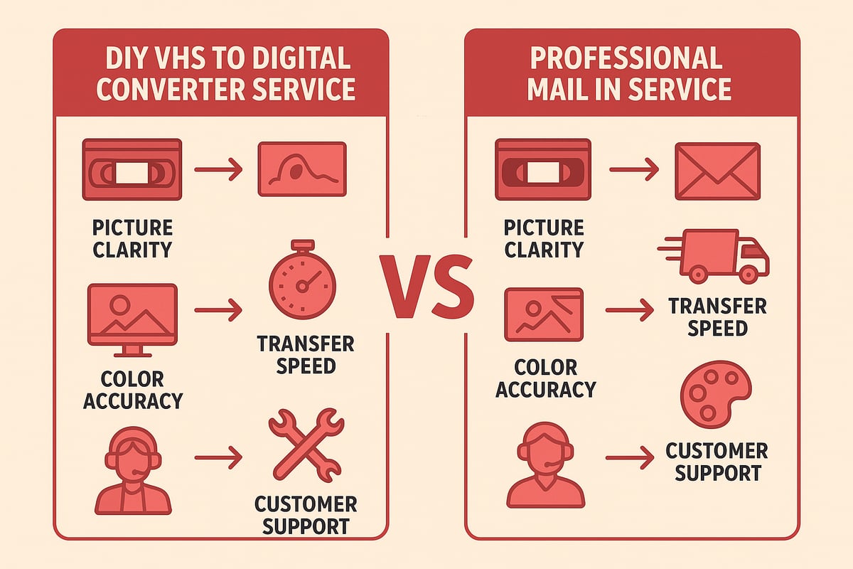 Choosing the Right VHS to Digital Converter Service