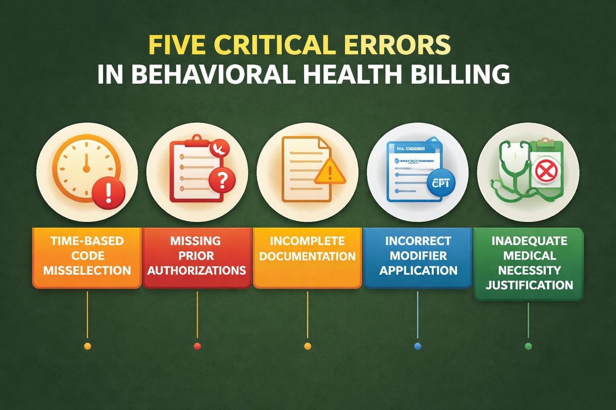 Common billing errors