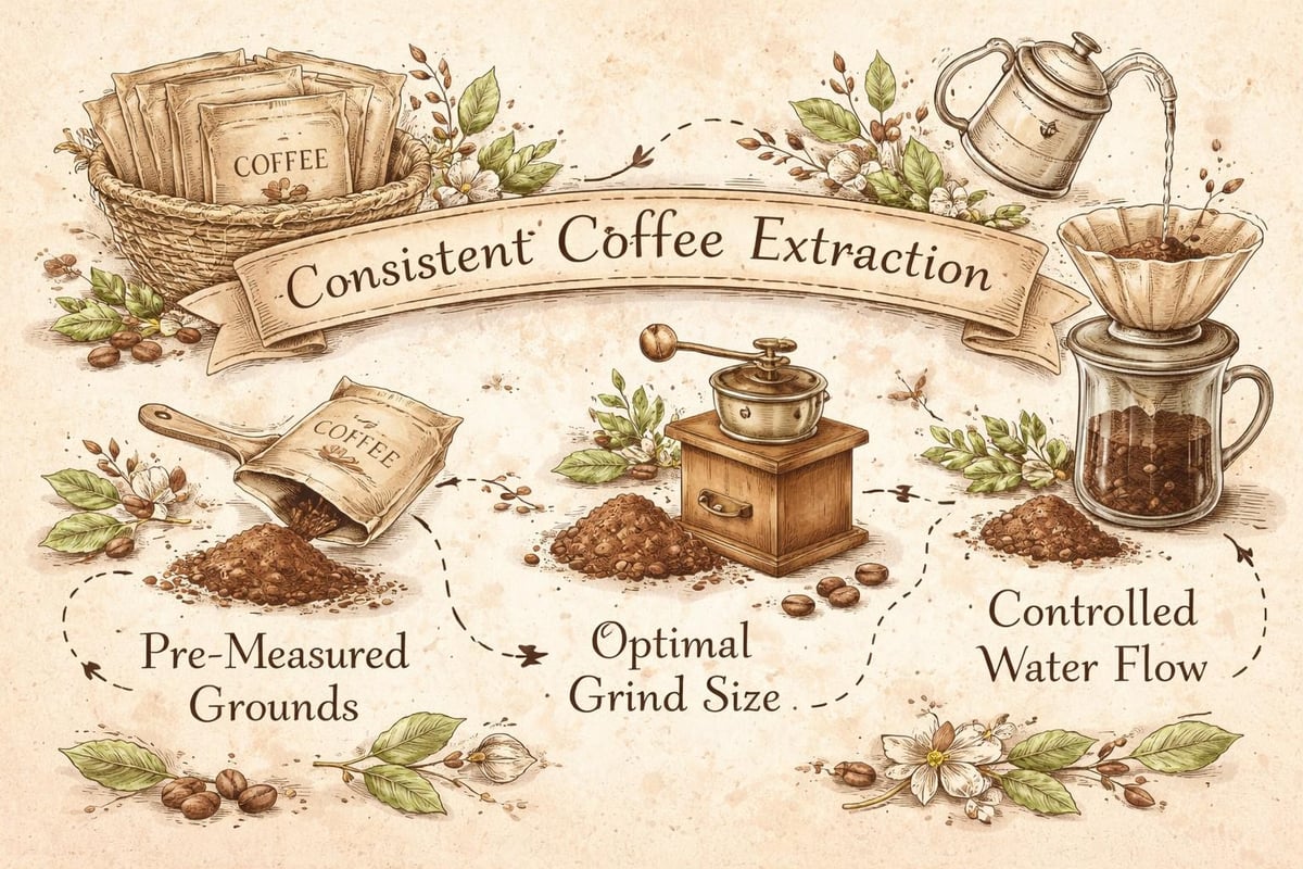 Pour-over brewing precision
