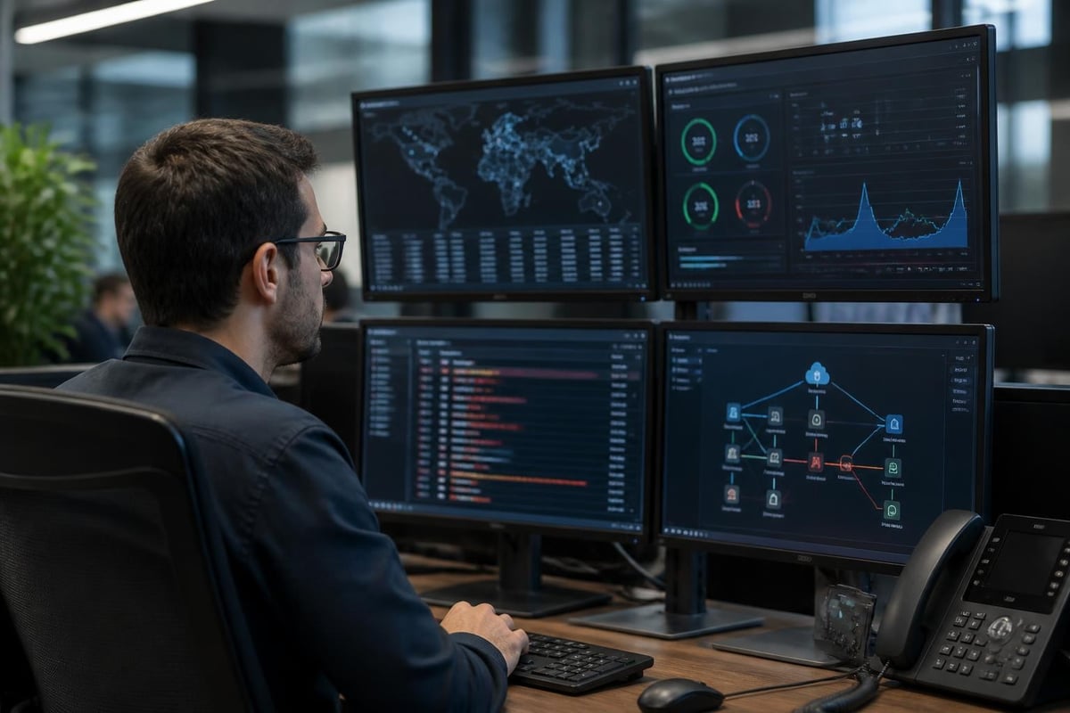 Managed security service workflow