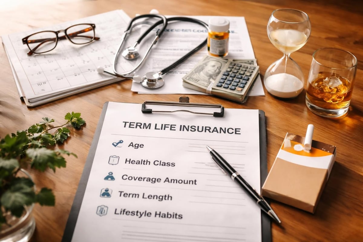 John Hancock Term Life Insurance: Coverage & Benefits 2 Life insurance pricing components