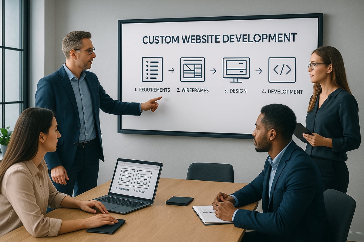 Het stappenplan: Zo laat je een maatwerk website maken in 2025