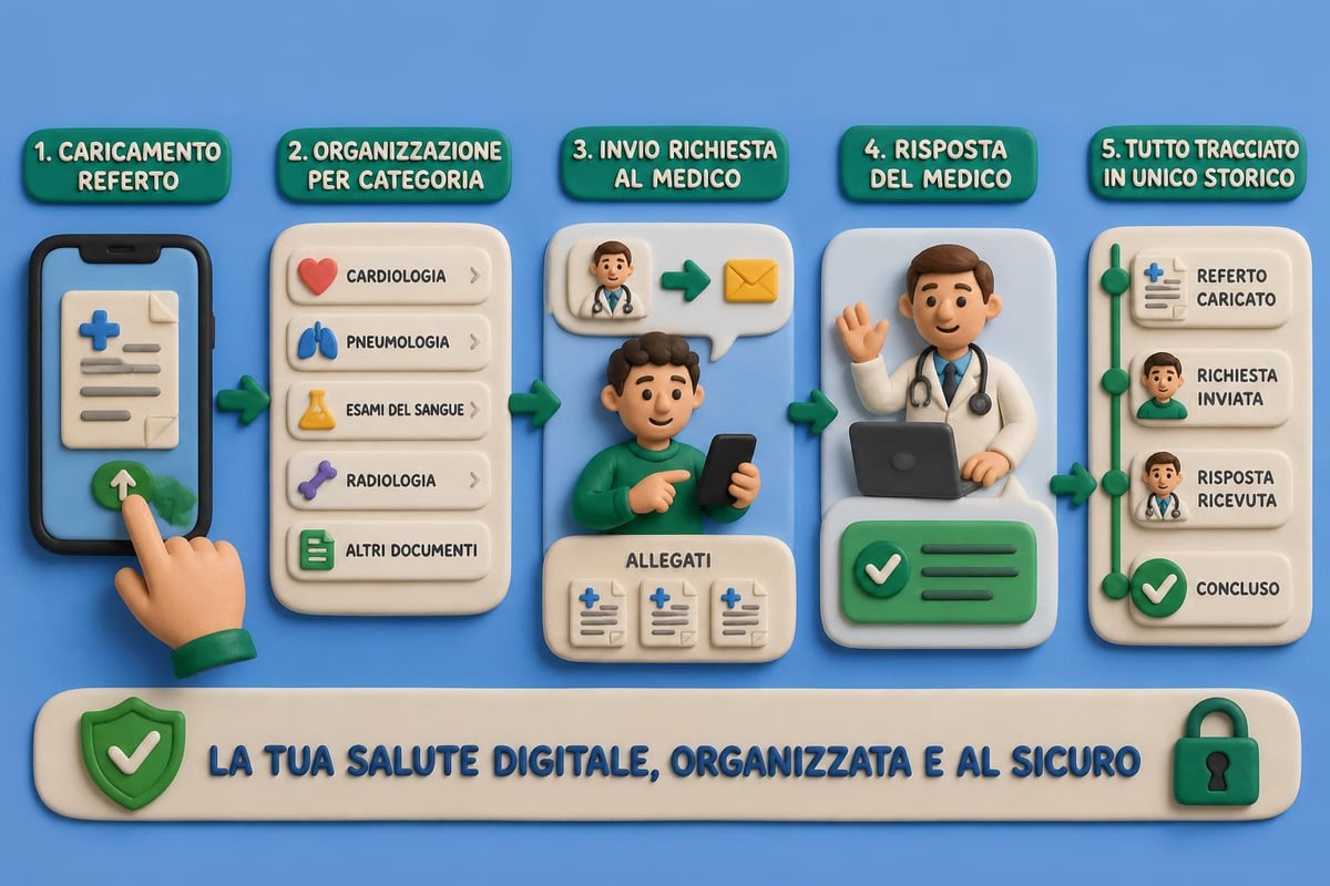 Integrazione referti e comunicazione medico