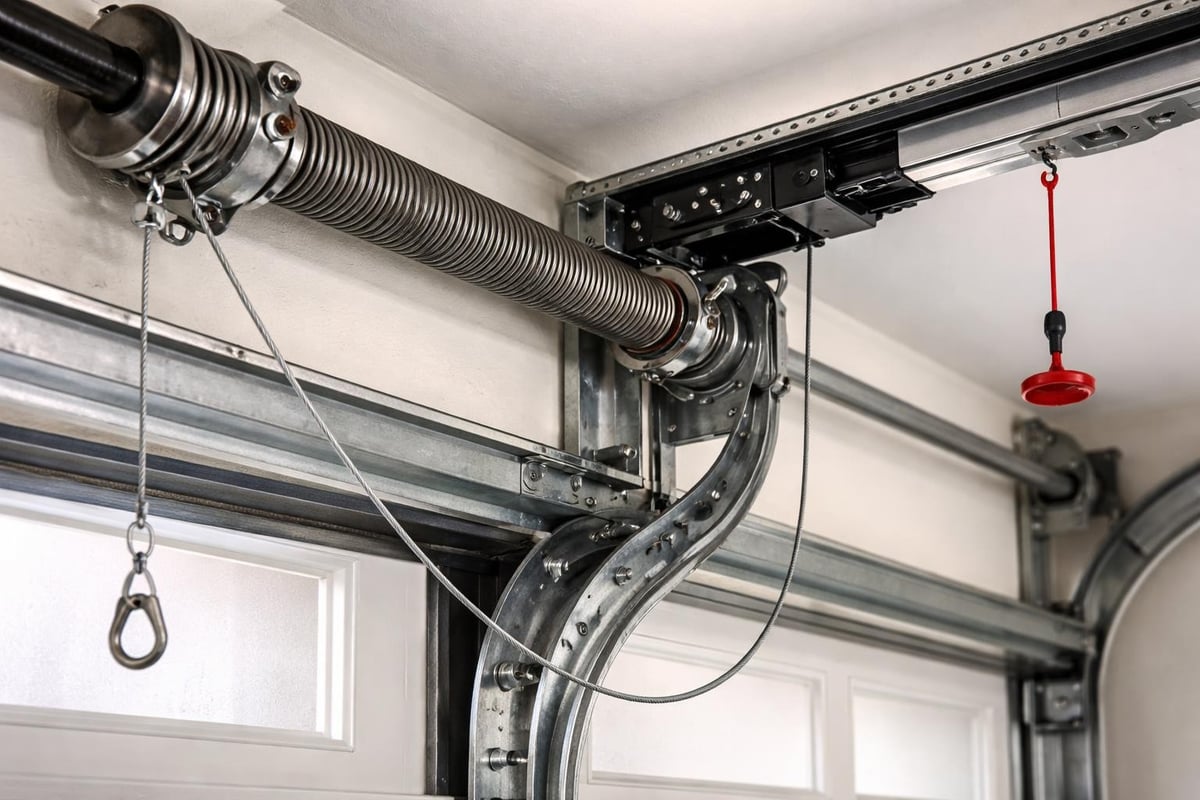 Garage door system components