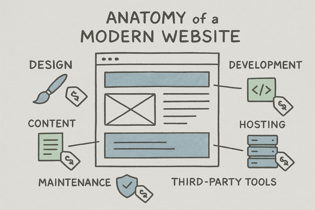 Comprehensive Breakdown: Website Cost Components in 2026