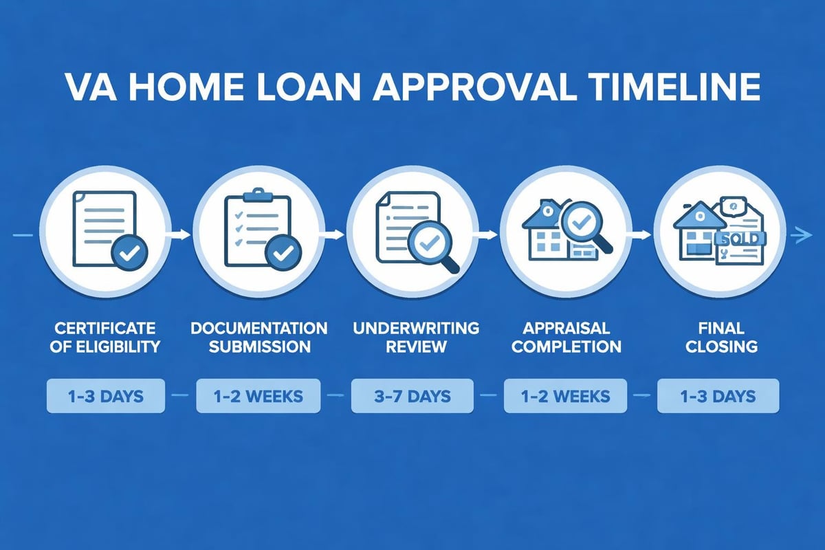 VA loan application timeline