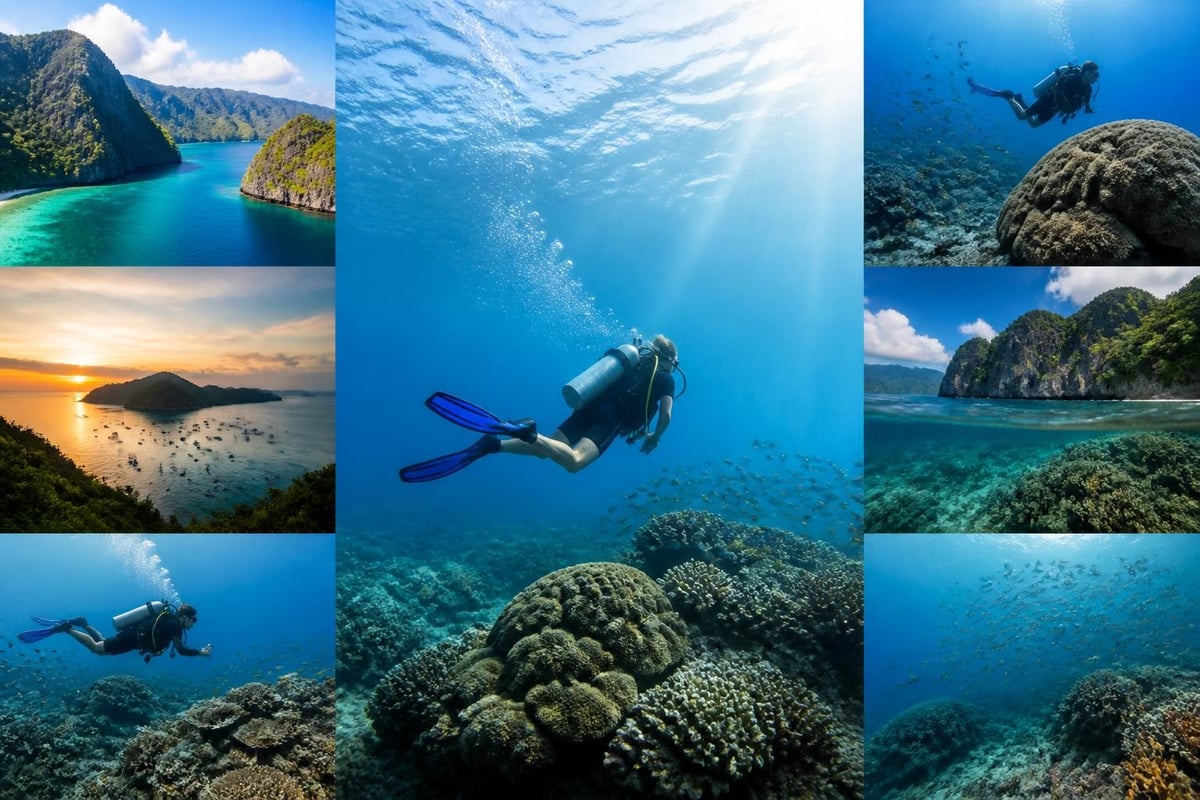 Optimal diving conditions