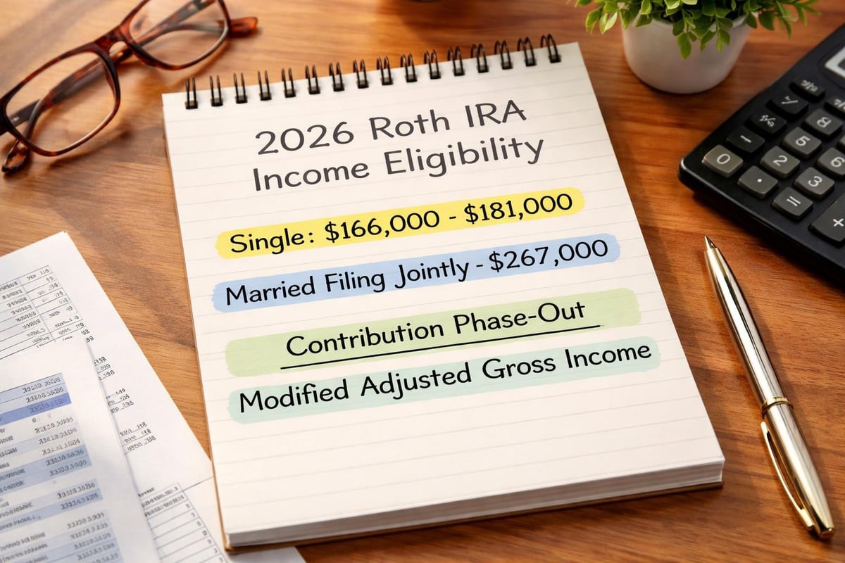 Roth IRA income phase-out ranges