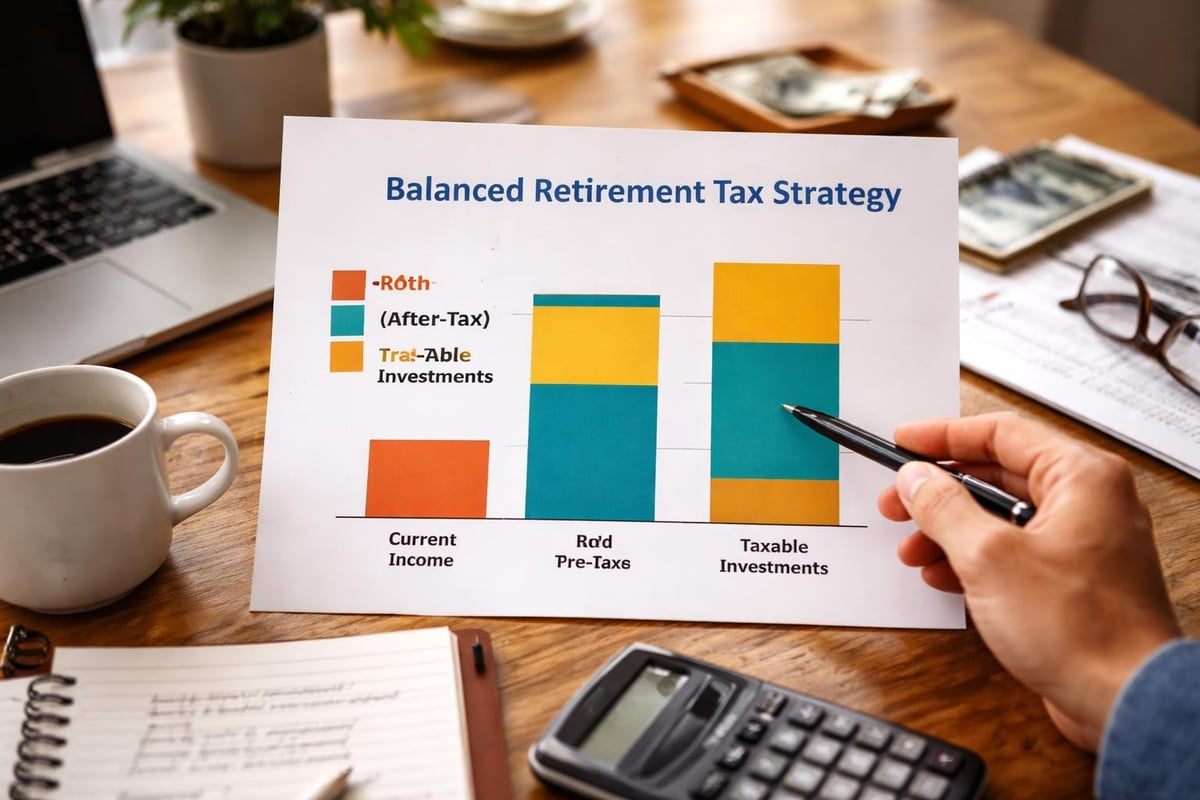 Tax diversification retirement strategy