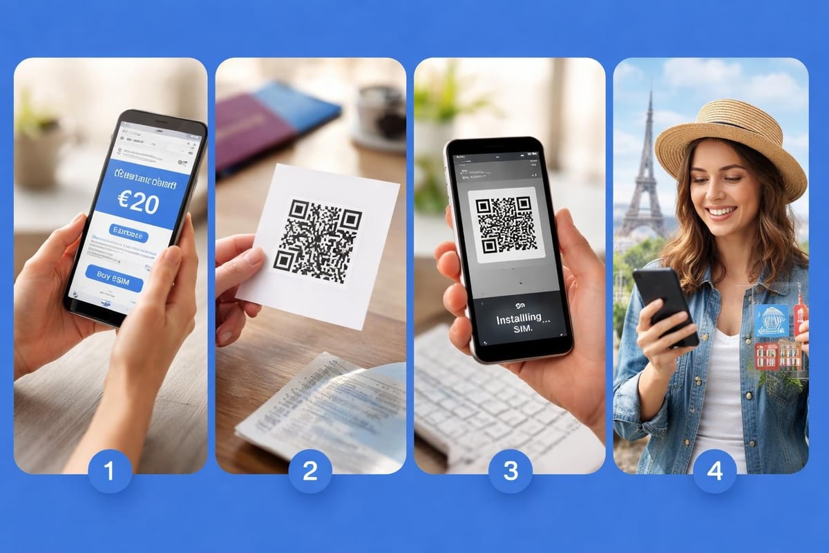 ESIM activation process